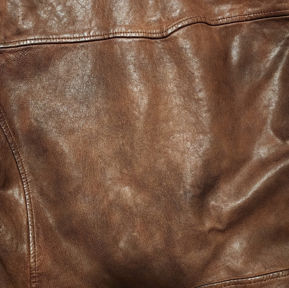 NWT Lauren by Ralph Lauren Sequoia Moto Zipper Jacket $495 MSRP - Picture 7 of 7